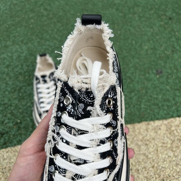 xvessel beggar shoes vulcanized shoes trend star co-branded the same low-top can main image 4